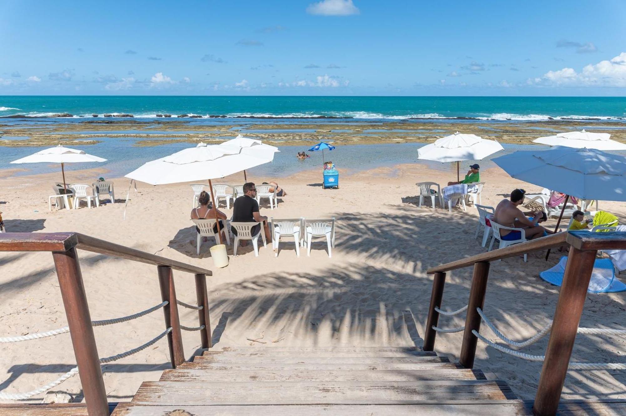 Marulhos Suites Resort Muro Alto Beira Mar Por Brevelar Pôrto das Galinhas Zewnętrze zdjęcie
